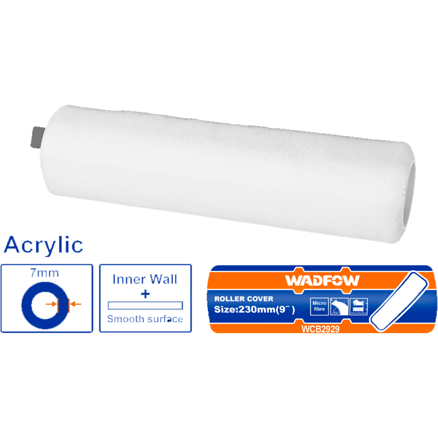 Wadfow WCB2929 Roller Cover 9" (Inner Wall) Secondary image