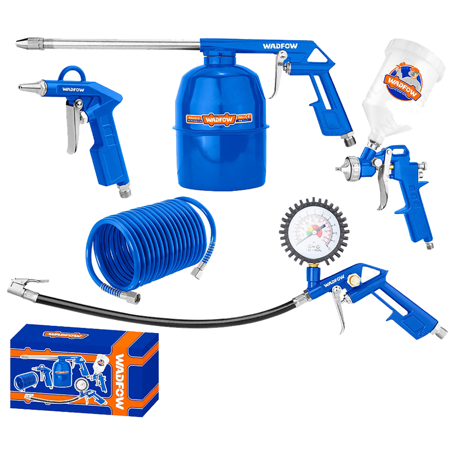 Wadfow WAX1505 Pneumatic Tool Set 5Pcs | Wadfow by KHM Megatools Corp. Main image