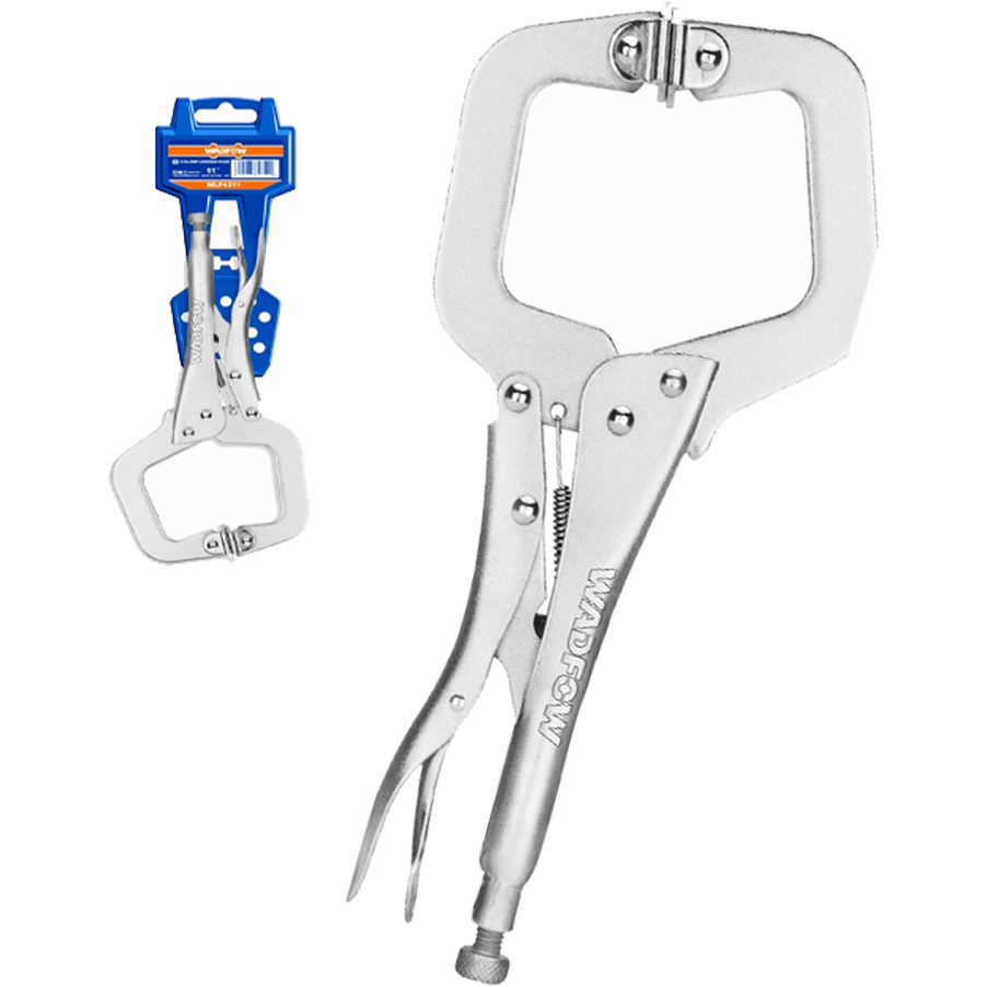 Wadfow WLP4211 C-Clamp Locking Plier 11" | Wadfow by KHM Megatools Corp.