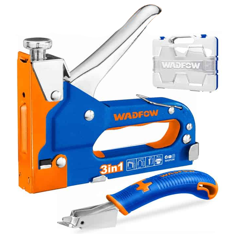 Wadfow WGU4B06 3in1 Staple Gun Set | Wadfow by KHM Megatools Corp. Main image