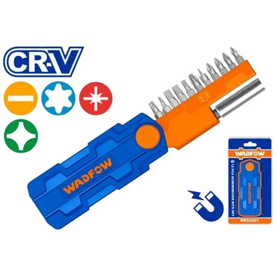 Wadfow WBS2601 Screwdriver Bit Set 12Pcs Secondary image