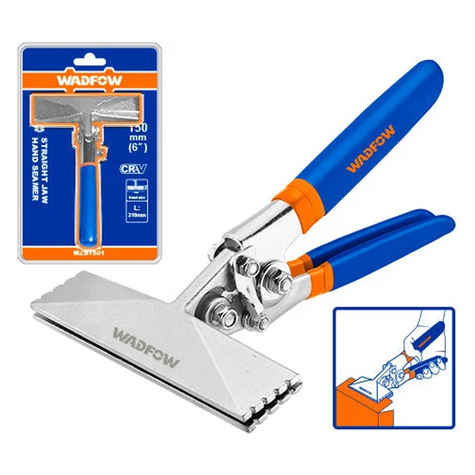 Wadfow WZB1501 Straight Jaw Hand Seamer 6" Secondary image