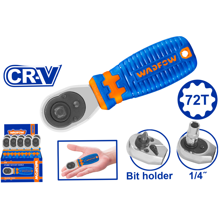 Wadfow WRW2J14 Stubby Rachet Handle Secondary image