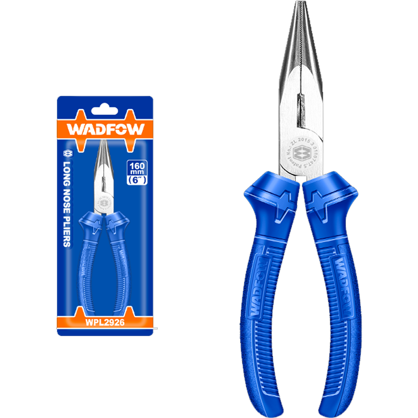 Wadfow WPL2928 Long Nose Pliers 8" | Wadfow by KHM Megatools Corp.