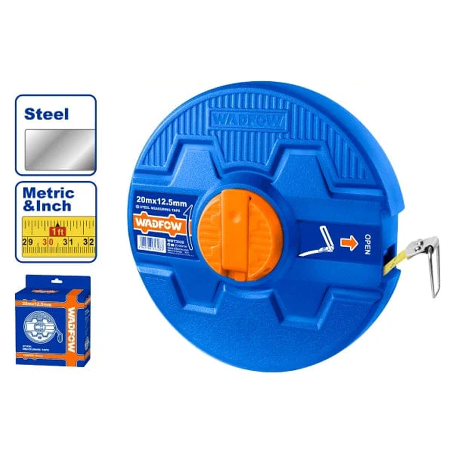 Wadfow WMT3530 Steel Measuring Tape 30Mx12.5MM Secondary image
