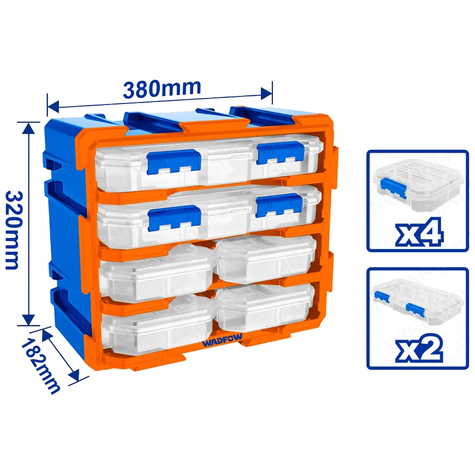 Wadfow WTB8346 Modular Storage Tower Secondary image