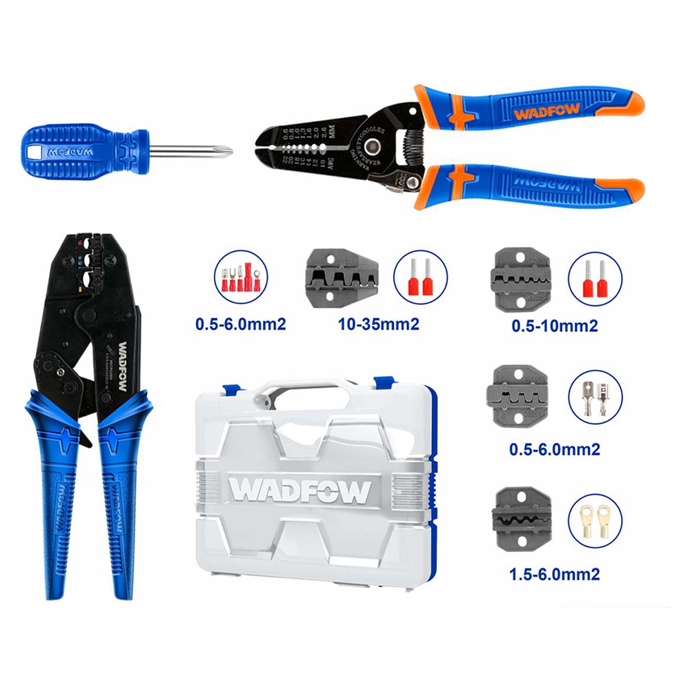Wadfow WHS1B07 Crimping Pliers Set | Wadfow by KHM Megatools Corp. Main image