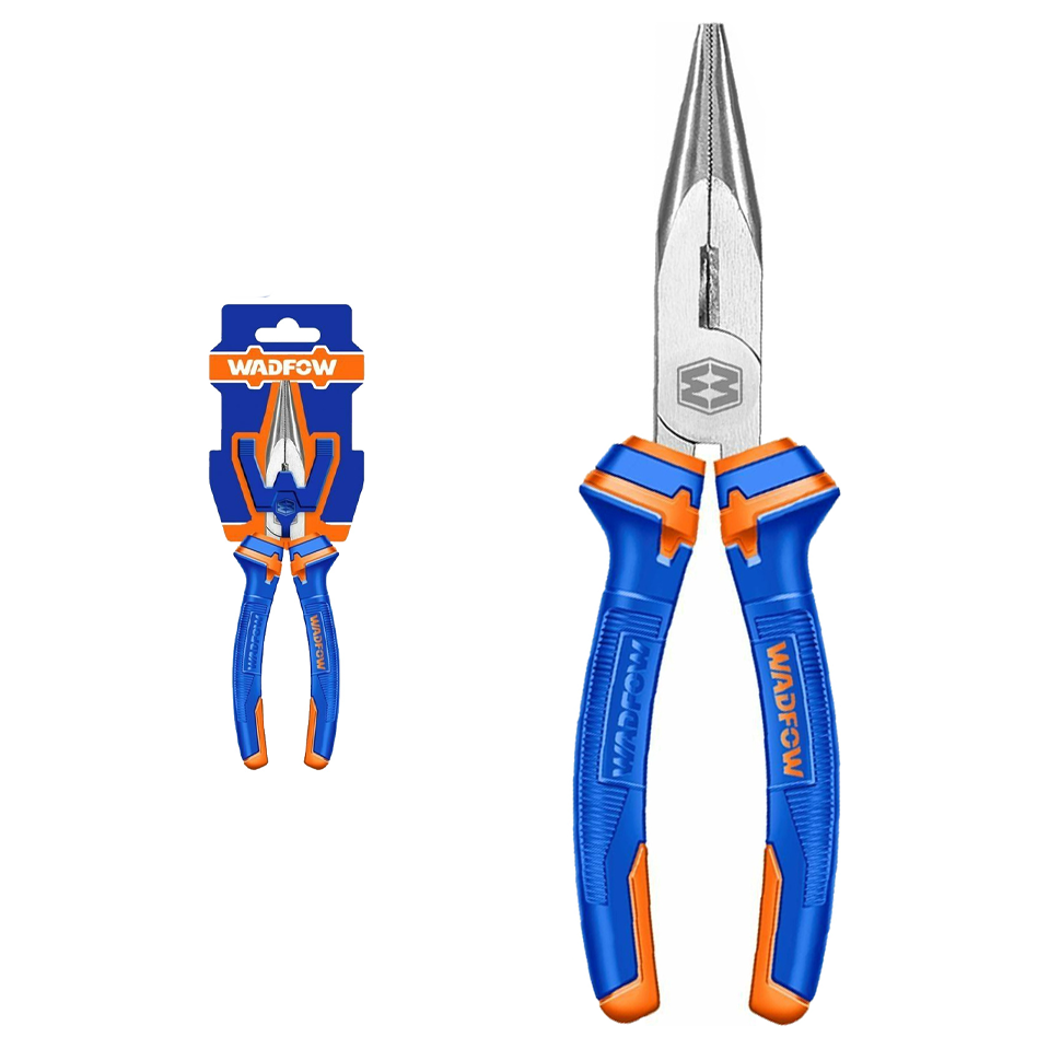 Wadfow WPL2C06 Long Nose Pliers 6" (Carbon Steel) | Wadfow by KHM Megatools Corp. Main image