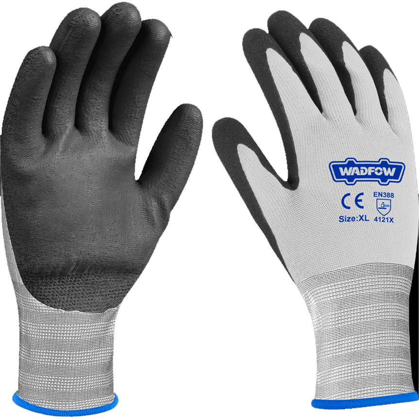 Wadfow WGV2803 Nitrile Frosted Coated Gloves | Wadfow by KHM Megatools Corp.