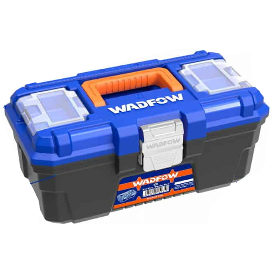 Wadfow WTB3313 Plastic Tool Box 13" (Metal Buckle) | Wadfow by KHM Megatools Corp. Main image