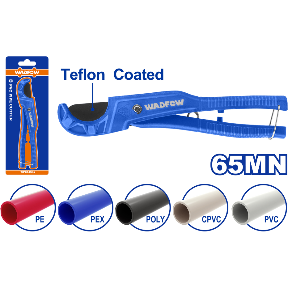 Wadfow WPC54636 Pvc Pipe Cutter 3-35MM Secondary image