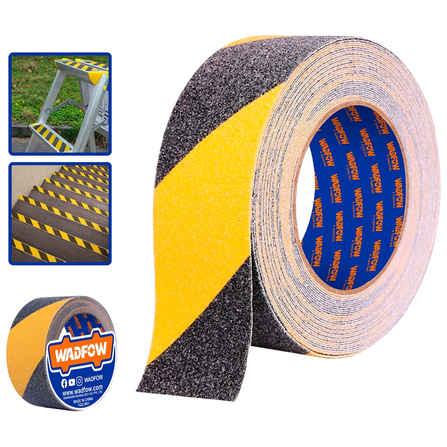 Wadfow WVA3535 PVC Anti-Slip Warning Tape 5Mx25MM Secondary image