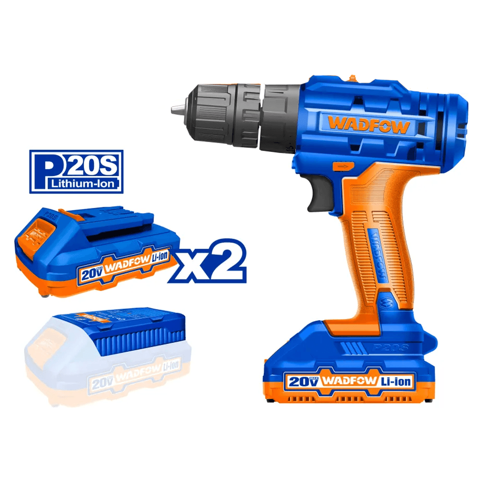Wadfow WCDP512 Li-Ion Cordless Drill 20V Secondary image