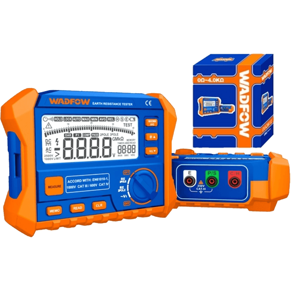 Wadfow WDM9504 Earth Resistance Tester - KHM Megatools Corp. Main image