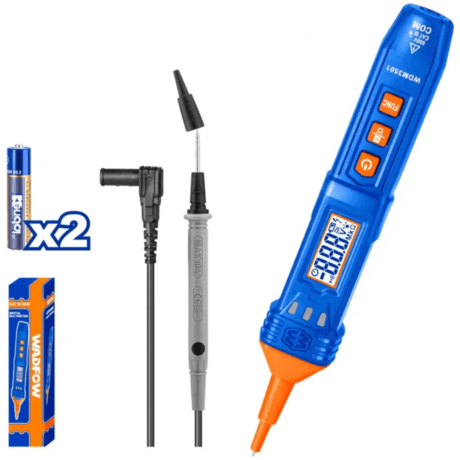 Wadfow WDM3501 Digital Multi Meter 4000-Counts Secondary image