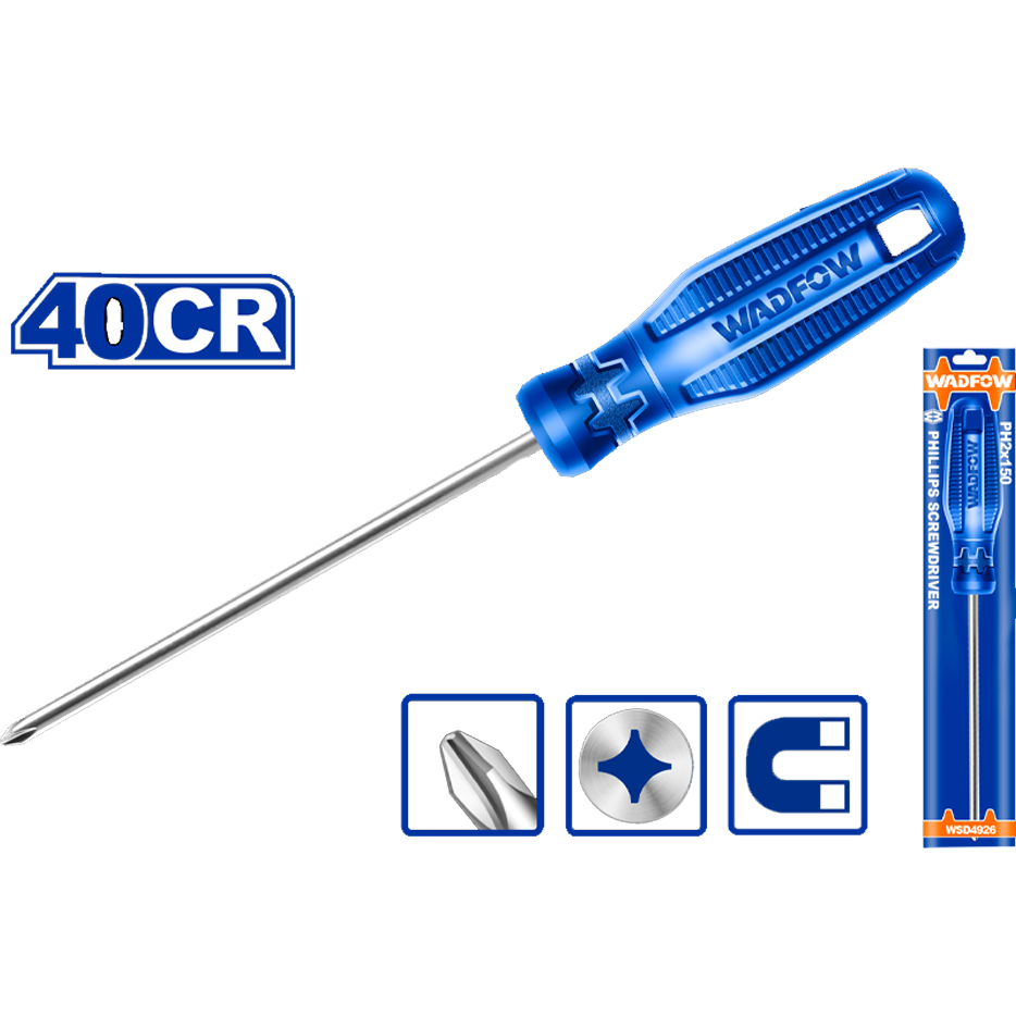 Wadfow Phillips Screwdriver 150MM 40CR Secondary image