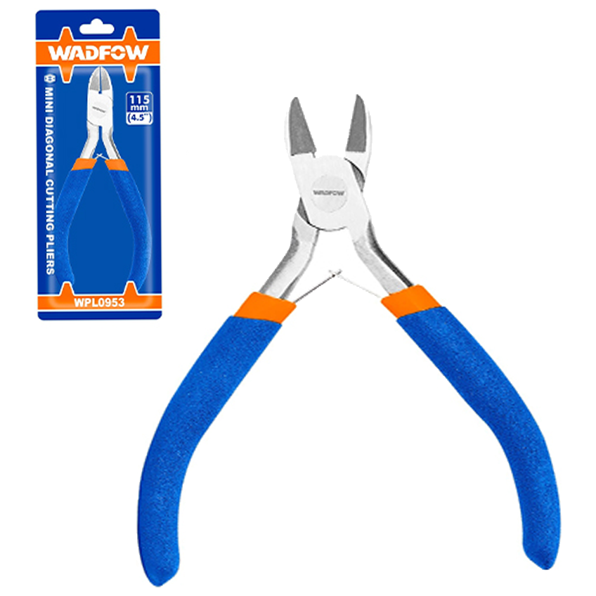 Wadfow WPL0953 Mini Diagonal Cutting Pliers 4.5" | Wadfow by KHM Megatools Corp. Main image