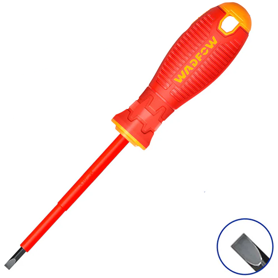 Wadfow WSD7244 Insulated Flat Screwdriver SL4.0 | Wadfow by KHM Megatools Corp. Main image