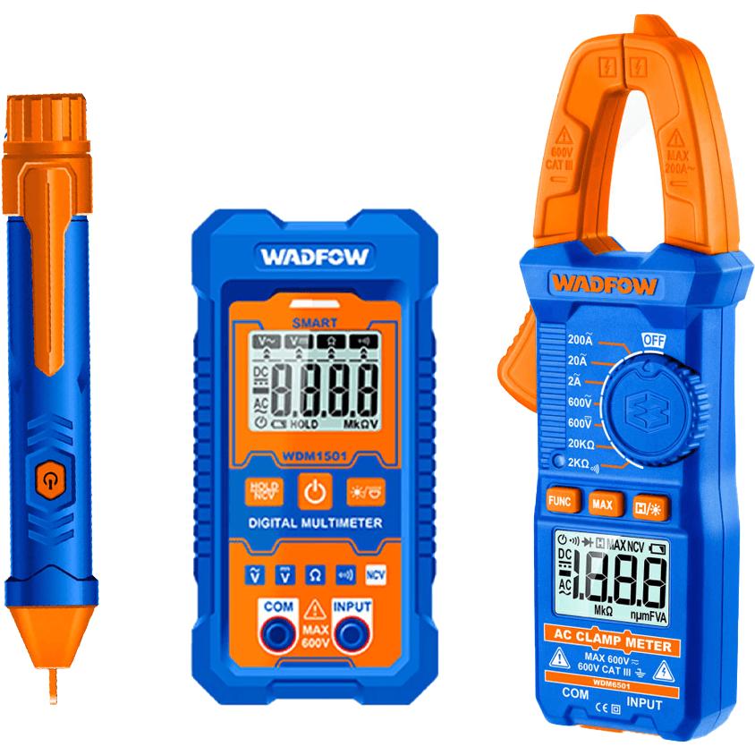 Wadfow WDM94011 Electrical Test Kit 3Pcs - KHM Megatools Corp.