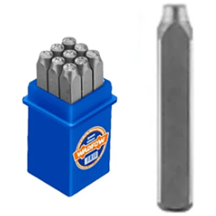 Wadfow WCC9593 Digit Punch Set 9Pcs | Wadfow by KHM Megatools Corp. Main image
