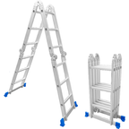Wadfow WLD7H43 Aluminum Multi-Purpose Ladder 4x3 | Wadfow by KHM Megatools Corp.
