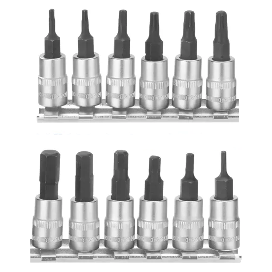 Wadfow WST2414 1/4" Bit Socket Set 12Pcs | Wadfow by KHM Megatools Corp.