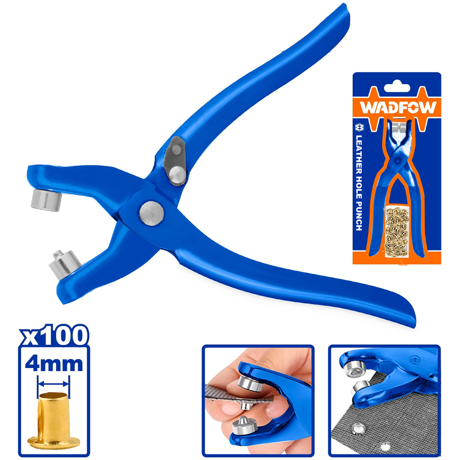 Wadfow WLH3601 Eyelet Pliers Set Secondary image