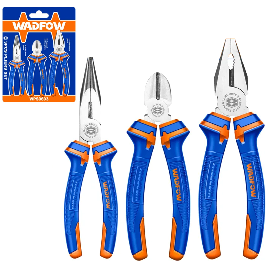 Wadfow WPS0603 Pliers 3Pcs Set | Wadfow by KHM Megatools Corp. Main image