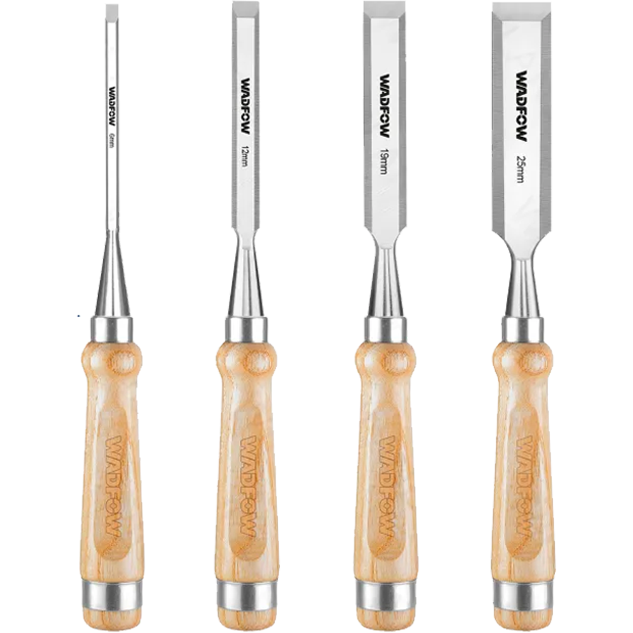 Wadfow WWC3214 Wood Chisel Set 4Pcs | Wadfow by KHM Megatools Corp. Main image