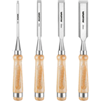 Wadfow WWC3214 Wood Chisel Set 4Pcs | Wadfow by KHM Megatools Corp.