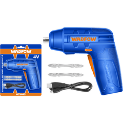 Wadfow WCV4401 Li-Ion Cordless Screwdriver 4V - KHM Megatools Corp.