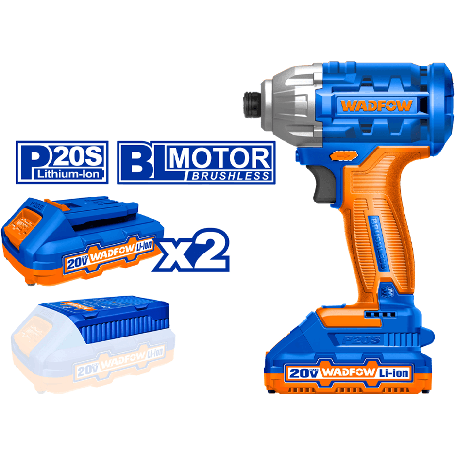 Wadfow WCD2512 Li-Ion Impact Driver 20V Secondary image