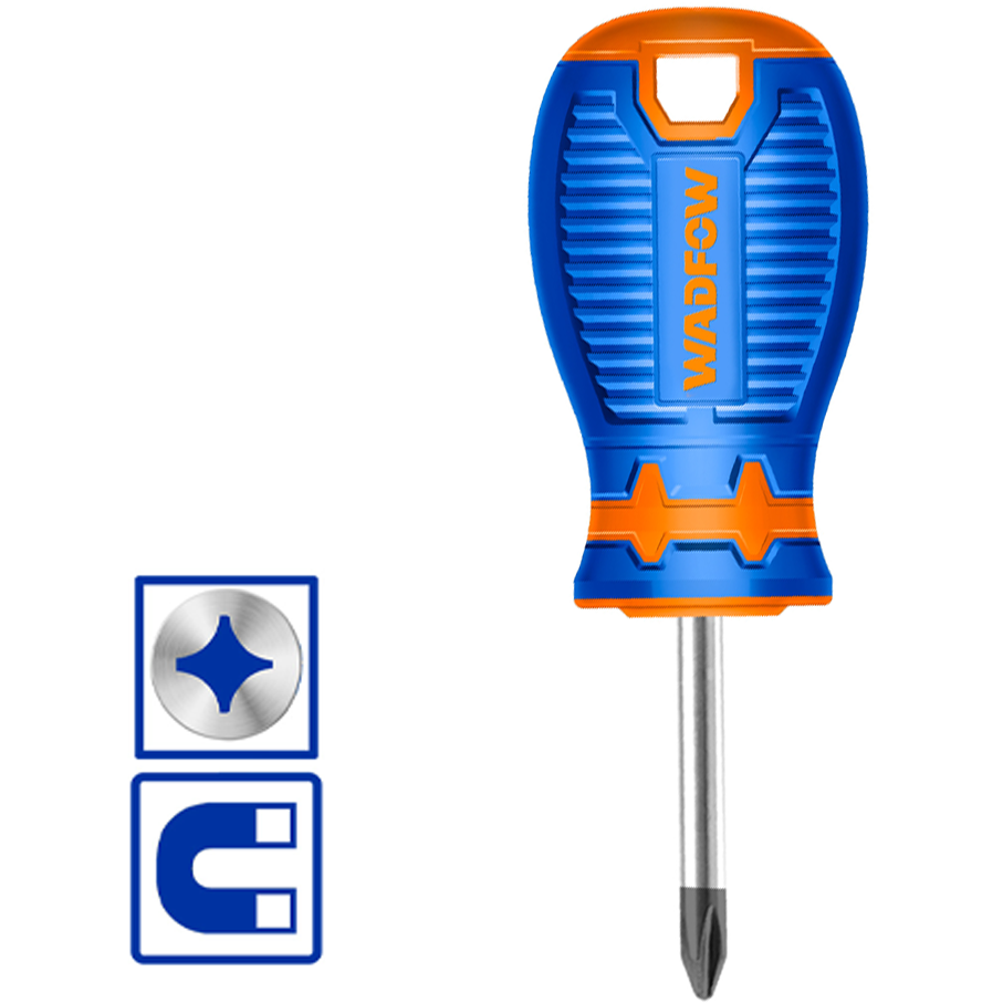 Wadfow WSD2921 Stubby Phillips Screwdriver | Wadfow by KHM Megatools Corp.