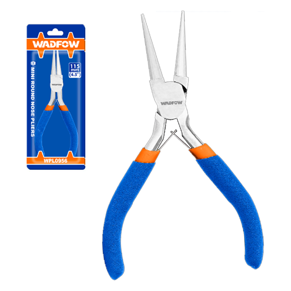 Wadfow WPL0956 Mini Round Nose Pliers 4.5" | Wadfow by KHM Megatools Corp. Main image