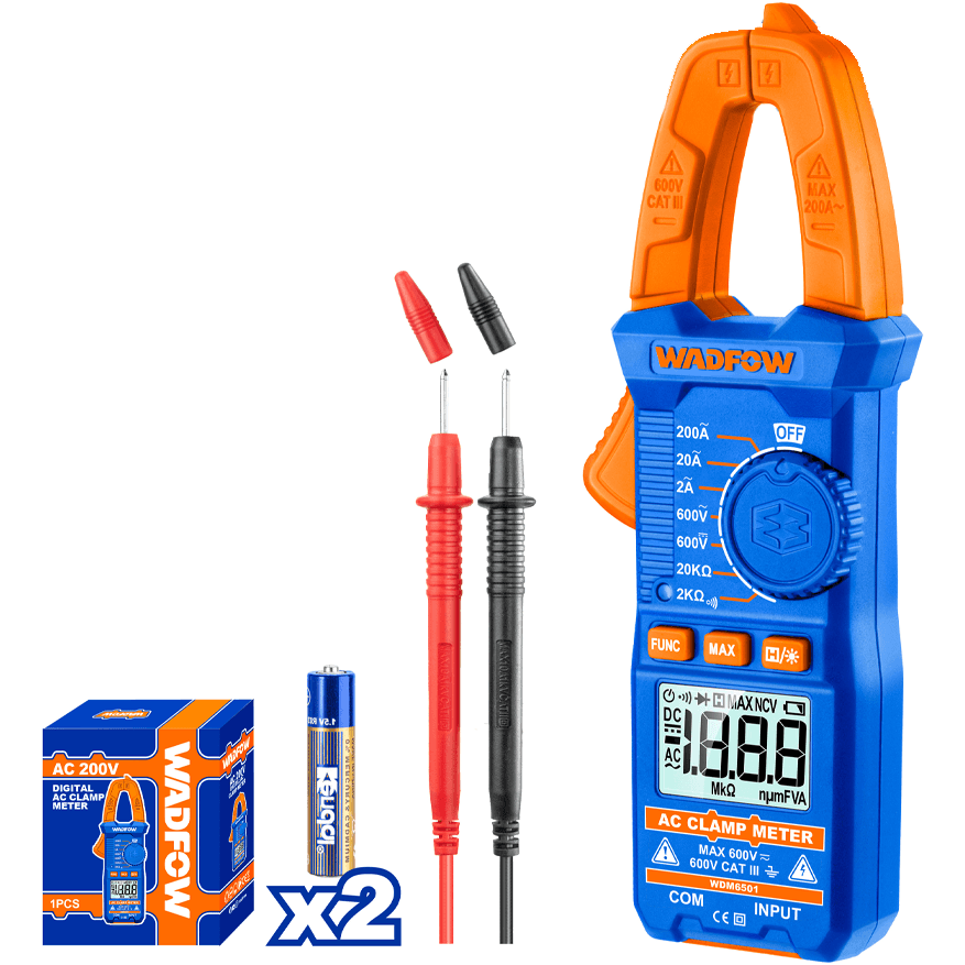 Wadfow WDM6501 Digital AC Clamp Meter Secondary image