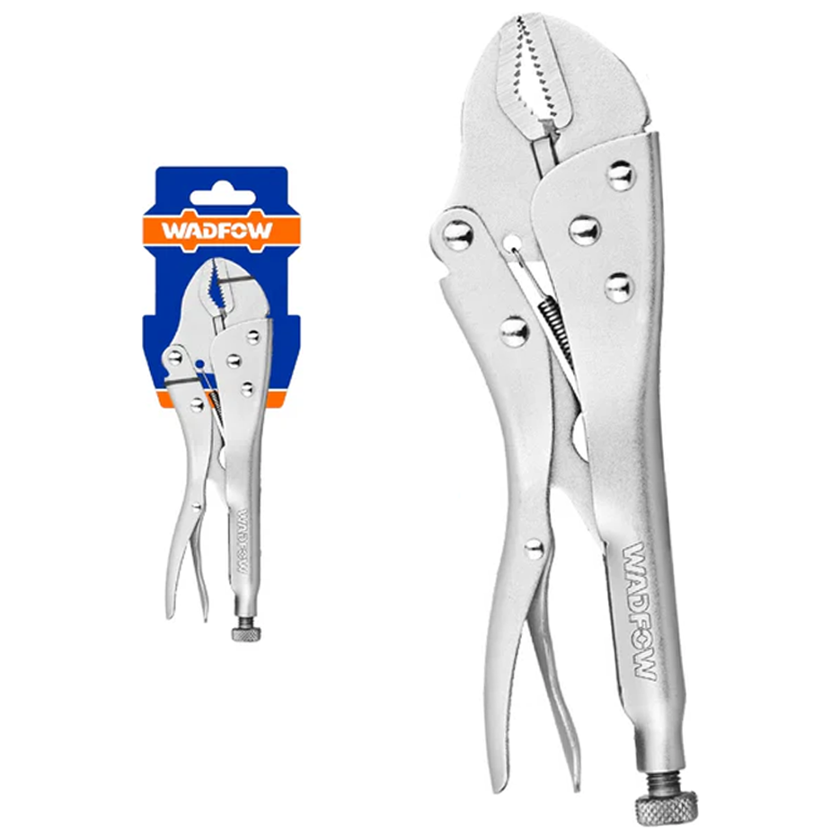 Wadfow WLP9C10 V-Jaw Locking Pliers 10" | Wadfow by KHM Megatools Corp. Main image