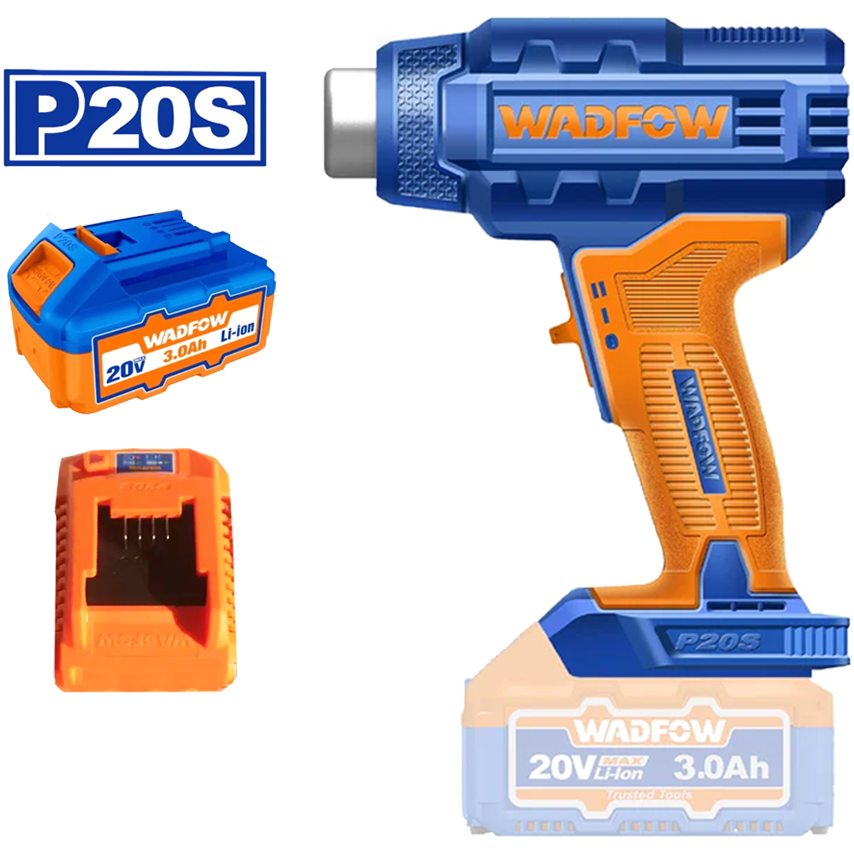 Wadfow WKH1B01 Li-Ion Heat Gun 20V | Wadfow by KHM Megatools Corp. Main image
