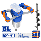 Wadfow WQE15801 Li-Ion Earth Auger 20V (Bare) | Wadfow by KHM Megatools Corp.