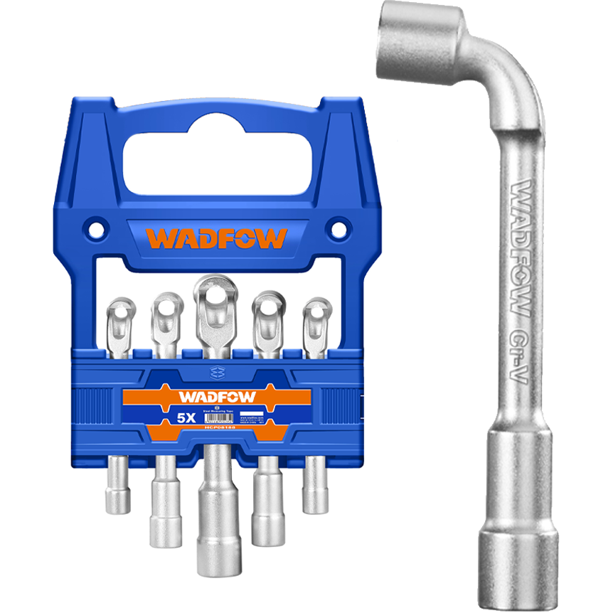 Wadfow WTH4205 L-Angled Socket Wrench 5Pcs Set | Wadfow by KHM Megatools Corp. Main image
