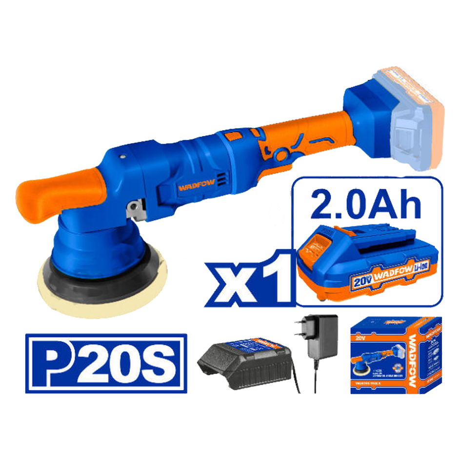 Wadfow WHL2501 Li-Ion Polisher 20V Secondary image