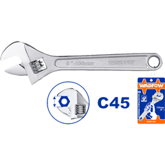 Wadfow Adjustable Wrench (Carbon steel finish) | Wadfow by KHM Megatools Corp.