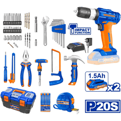 Wadfow WDT1B119 Tools Set 119Pcs - KHM Megatools Corp.