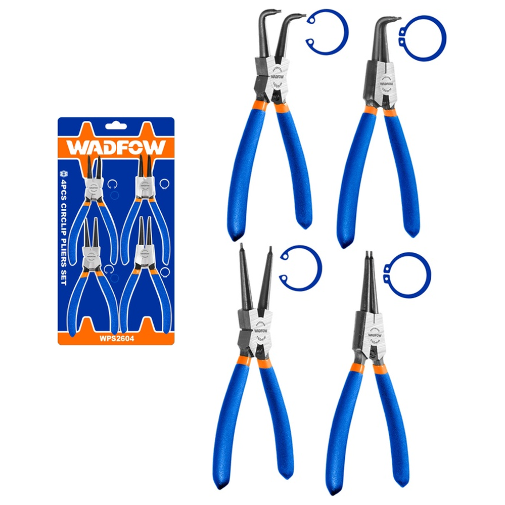Wadfow WPS2604 Circlip Plier 4Pcs Set | Wadfow by KHM Megatools Corp. Main image