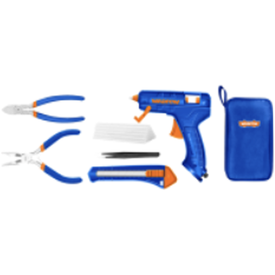 Wadfow WHS1M15 Glue Gun Tools 15Pcs Set | Wadfow by KHM Megatools Corp. Main image
