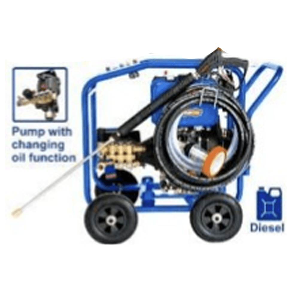 Wadfow WDPS1A36 High Pressure Washer Diesel 9.0HP Secondary image