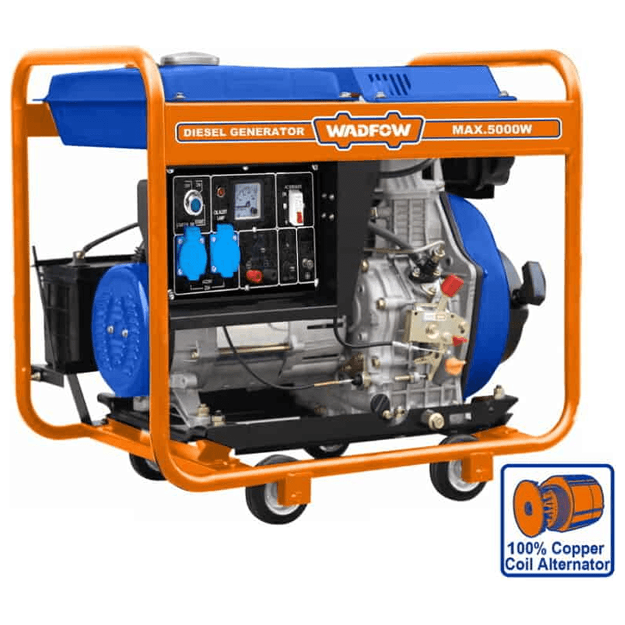 Wadfow WDG1A50-5P Generator Diesel 7.0KW - KHM Megatools Corp. Main image