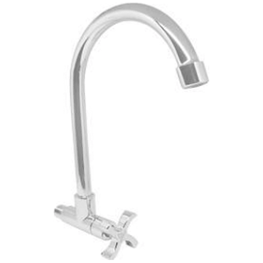 Waterhouse WH210202 Gooseneck Faucet Long Cross Handle 19" - KHM Megatools Corp. Main image