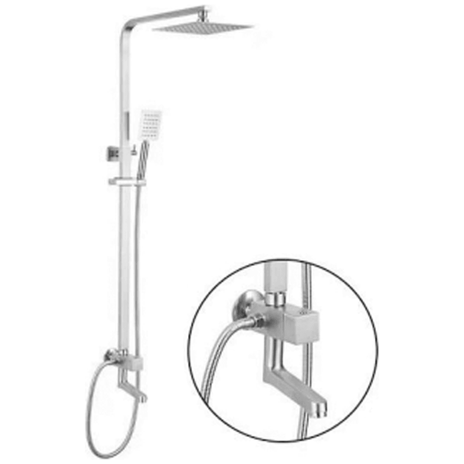 Waterhouse WH-SHOWERSUS-SQUARE Square Shower Set Stainless - KHM Megatools Corp. Main image
