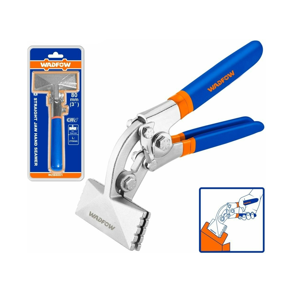 Wadfow WZB8002 Offset Jaw Hand Seamer 3" Secondary image
