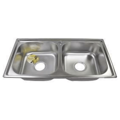 Waterhouse Double Basin Stainless Sink - KHM Megatools Corp.